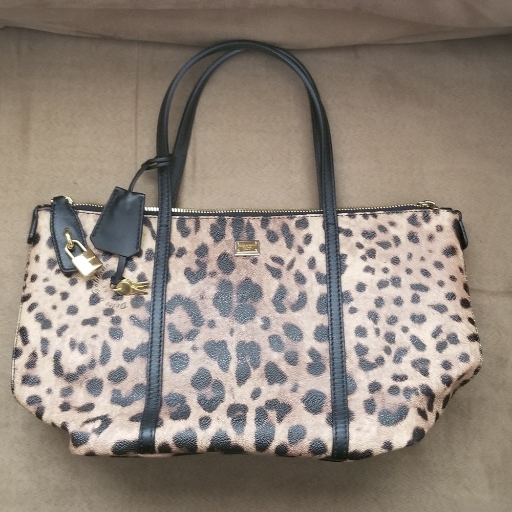 Dolce & Gabana Leopard print Miss Escape Tote